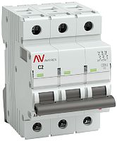 Выключатель автоматический EKF Averes AV-6 3п 2А C 6кА картинка